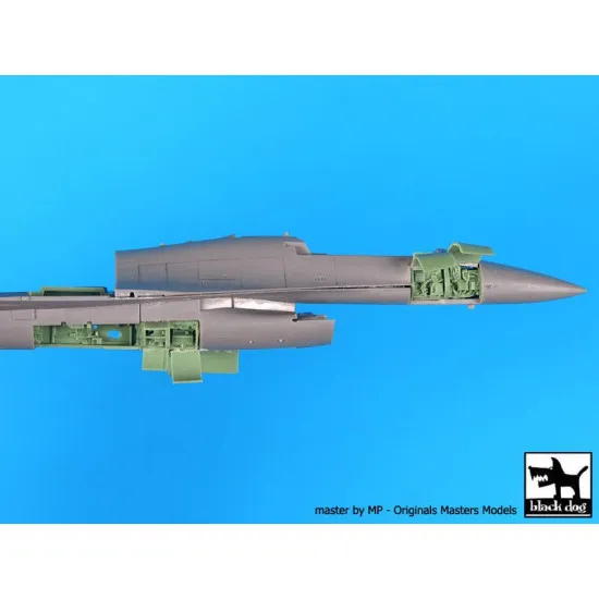 Black Dog A72065 1/72 F-16 C electronics for Tamiya