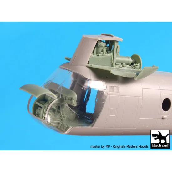 Black Dog A72069 1/72 Ch-46 D big set for Hooby Boss