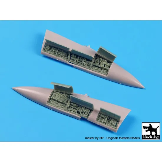 Black Dog A72073 1/72 F-15 C electronics for Hasegawa