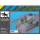 Black Dog A72076 1/72 EH-101 Merlin engine for Revell