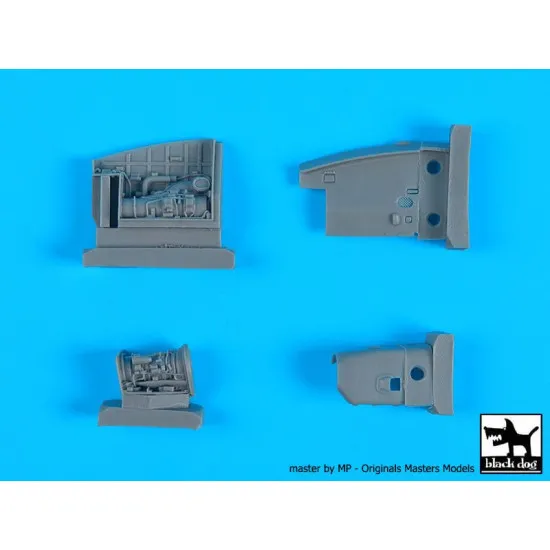 Black Dog A72076 1/72 EH-101 Merlin engine for Revell