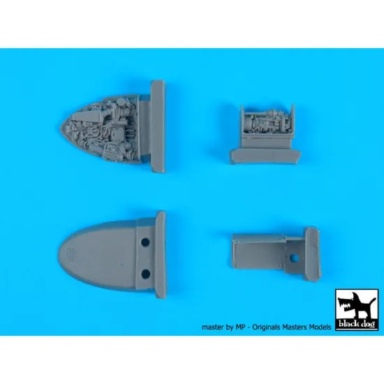 Black Dog A72077 1/72 SH 60 B Sea Hawk engine for Hooby Boss