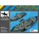 Black Dog A72078 1/72 NH 90 NFH Navy engine for Revell