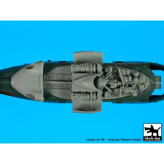 Black Dog A72078 1/72 NH 90 NFH Navy engine for Revell