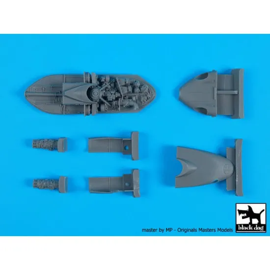Black Dog A72078 1/72 NH 90 NFH Navy engine for Revell