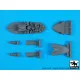 Black Dog A72078 1/72 NH 90 NFH Navy engine for Revell