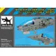 Black Dog A72079 1/72 AH-64 D Front electronics + engine for Academy