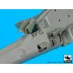 Black Dog A72080 1/72 AH-64 D Rear electronics for Academy