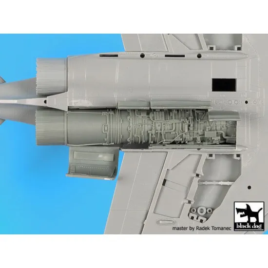 Black Dog A72087 1/72 F-4 Phantom engine for Academy