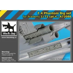 Black Dog A72088 1/72 F-4 Phantom big set for Academy