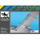 Black Dog A7209 1/72 UP-3 D Orion wing flaps for Hasegawa