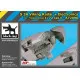 Black Dog A72096 1/72 S 3 A Viking radar + electronics for Hasegawa