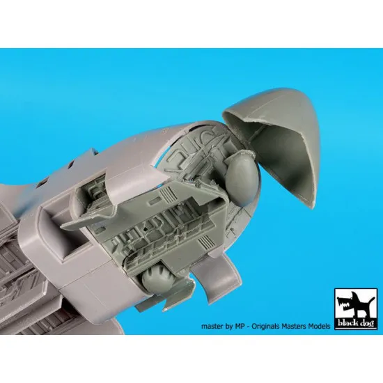 Black Dog A72096 1/72 S 3 A Viking radar + electronics for Hasegawa