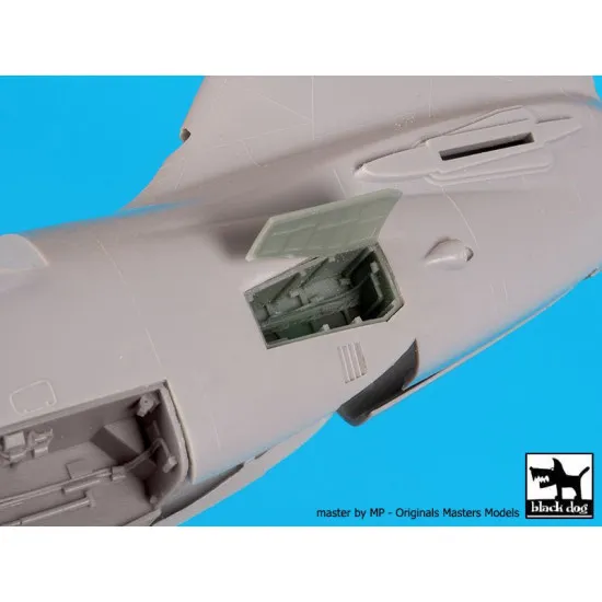 Black Dog A72096 1/72 S 3 A Viking radar + electronics for Hasegawa