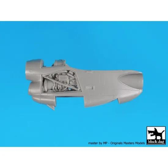 Black Dog A72098 1/72 E-2 Hawkeye engine for Hasegawa