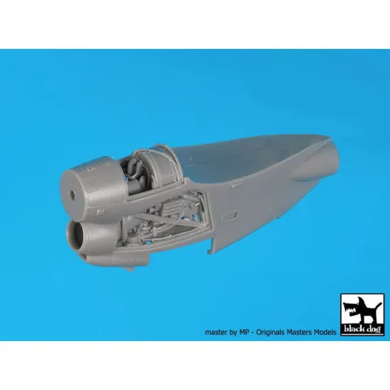 Black Dog A72098 1/72 E-2 Hawkeye engine for Hasegawa