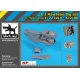 Black Dog A72100 1/72 E-2 Hawkeye big set for Hasegawa