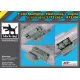Black Dog A72106 1/72 F-104 Starfighter electronics + engine for Hasegawa