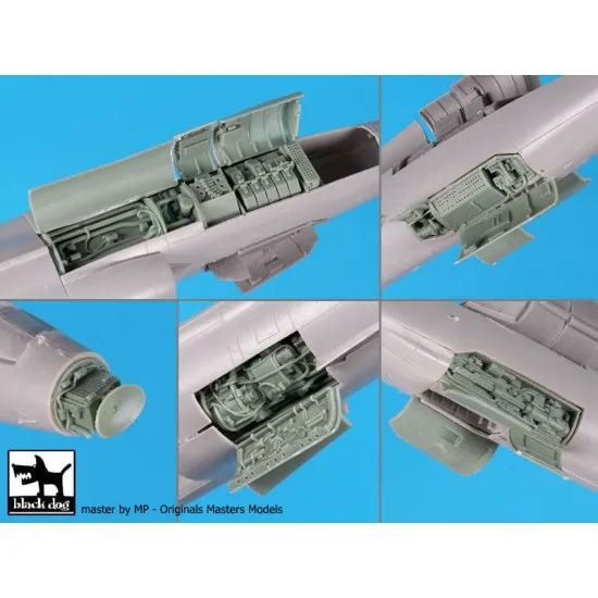 Black Dog A72107 1/72 F-104 Starfighter big set for Hasegawa