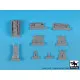Black Dog A72107 1/72 F-104 Starfighter big set for Hasegawa