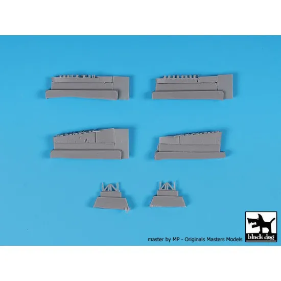 Black Dog A72108 1/72 S2F Tracker wings folding for Hasegawa