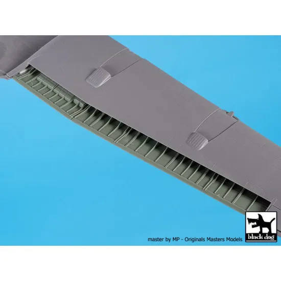 Black Dog A72112 1/72 C-130H Hercules wing flaps for Zvezda