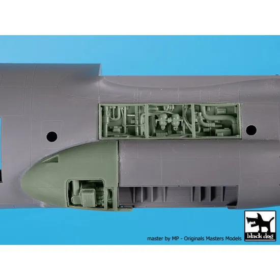 Black Dog A72113 1/72 C-130H Hercules Hydraulics for Zvezda