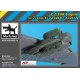 Black Dog A72115 1/72 C-130H Hercules engine for Zvezda