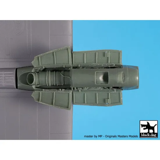 Black Dog A72115 1/72 C-130H Hercules engine for Zvezda