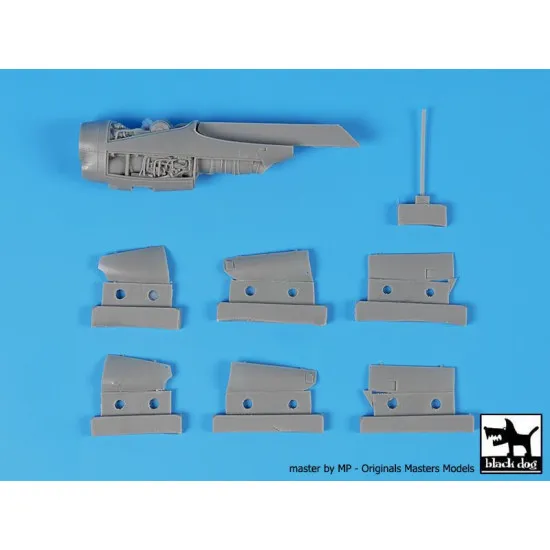 Black Dog A72115 1/72 C-130H Hercules engine for Zvezda