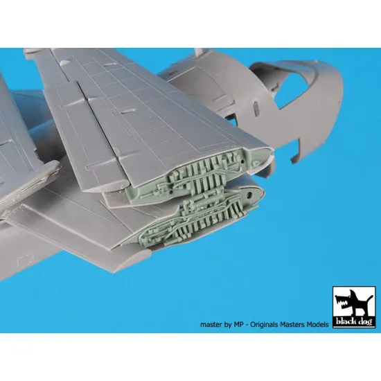 Black Dog A72120 1/72 Viking folding wings+tail for Hasegawa