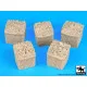 Black Dog D35015 1/35 Sandbag armored wall 1