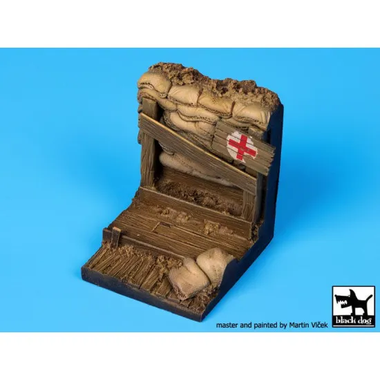 Black Dog D35034 1/35 Trench WW I base