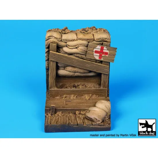 Black Dog D35034 1/35 Trench WW I base