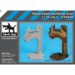 Black Dog D3503D35030 1/35 Destroyed building base