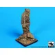 Black Dog D35040 1/35 Hause ruin wall base
