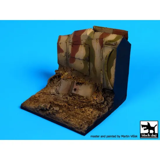 Black Dog D35041 1/35 Destroyed Sd Kfz 250 base