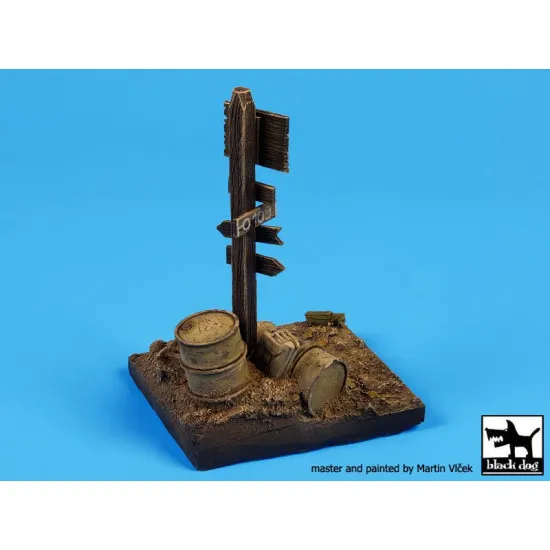 Black Dog D35042 1/35 Road signs base