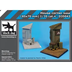 Black Dog D35043 1/35 House corner base