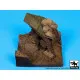 Black Dog D35045 1/35 Destroyed Sherman base