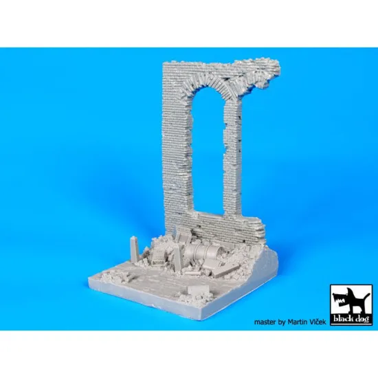 Black Dog D35046 1/35 Factory ruin base