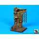 Black Dog D35047 1/35 Medieval gate base