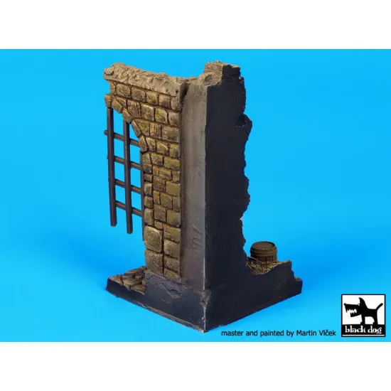 Black Dog D35047 1/35 Medieval gate base