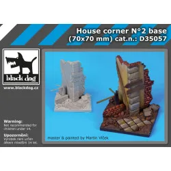 Black Dog D35057 1/35 House corner base N