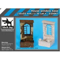 Black Dog D35067 1/35 House window base