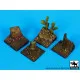 Black Dog D35069 1/35 Base 4 pieces