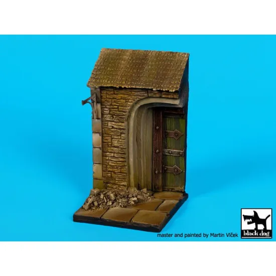 Black Dog D35073 1/35 House door base