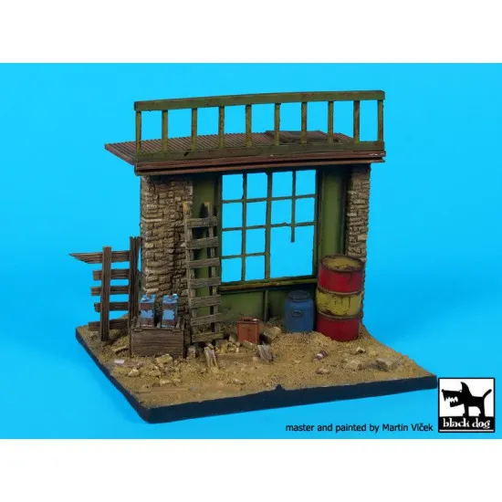 Black Dog D35080 1/35 House ruin (near east)base