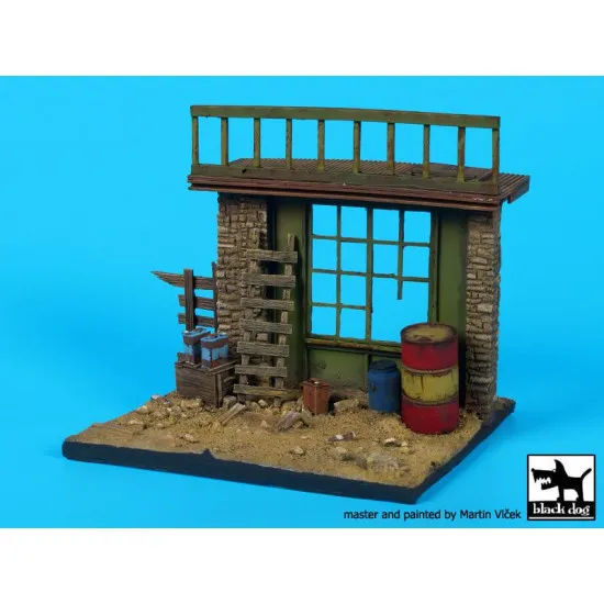 Black Dog D35080 1/35 House ruin (near east)base
