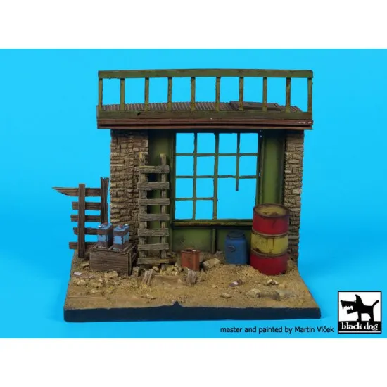 Black Dog D35080 1/35 House ruin (near east)base